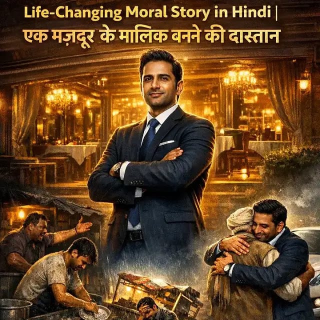 Life Changing Moral Story in Hindi एक मजदूर के मालिक बनने की दास्तान