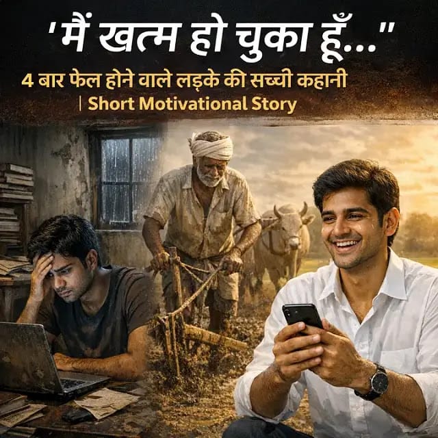 Real Short Motivational Story in Hindi: हार से जीत तक का अद्भुत सफर