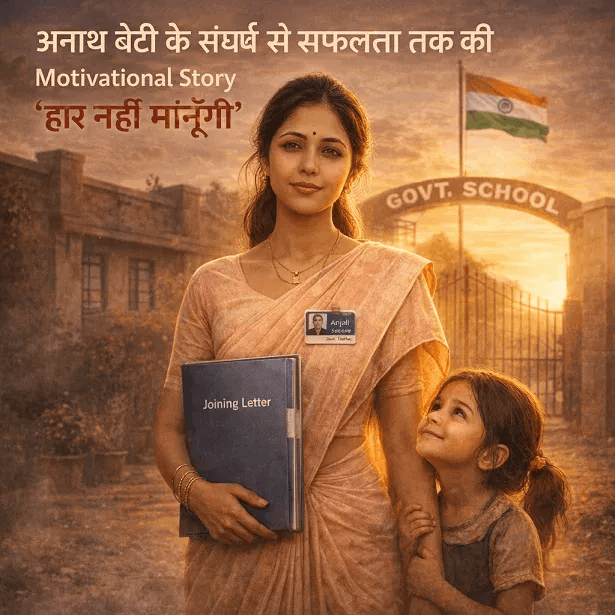 anath ladki ki motivational success story 724933575