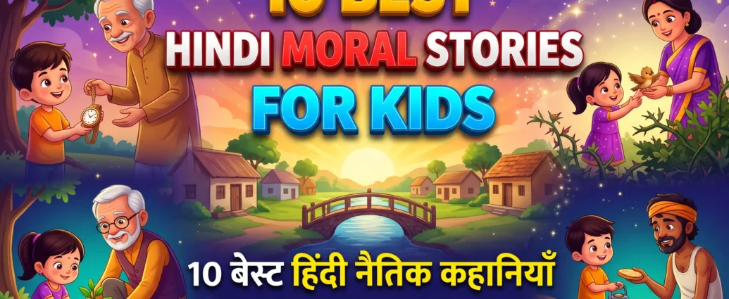 10 Best Hindi Moral Stories for Kids – बच्चों की 10 नैतिक कहानियाँ
