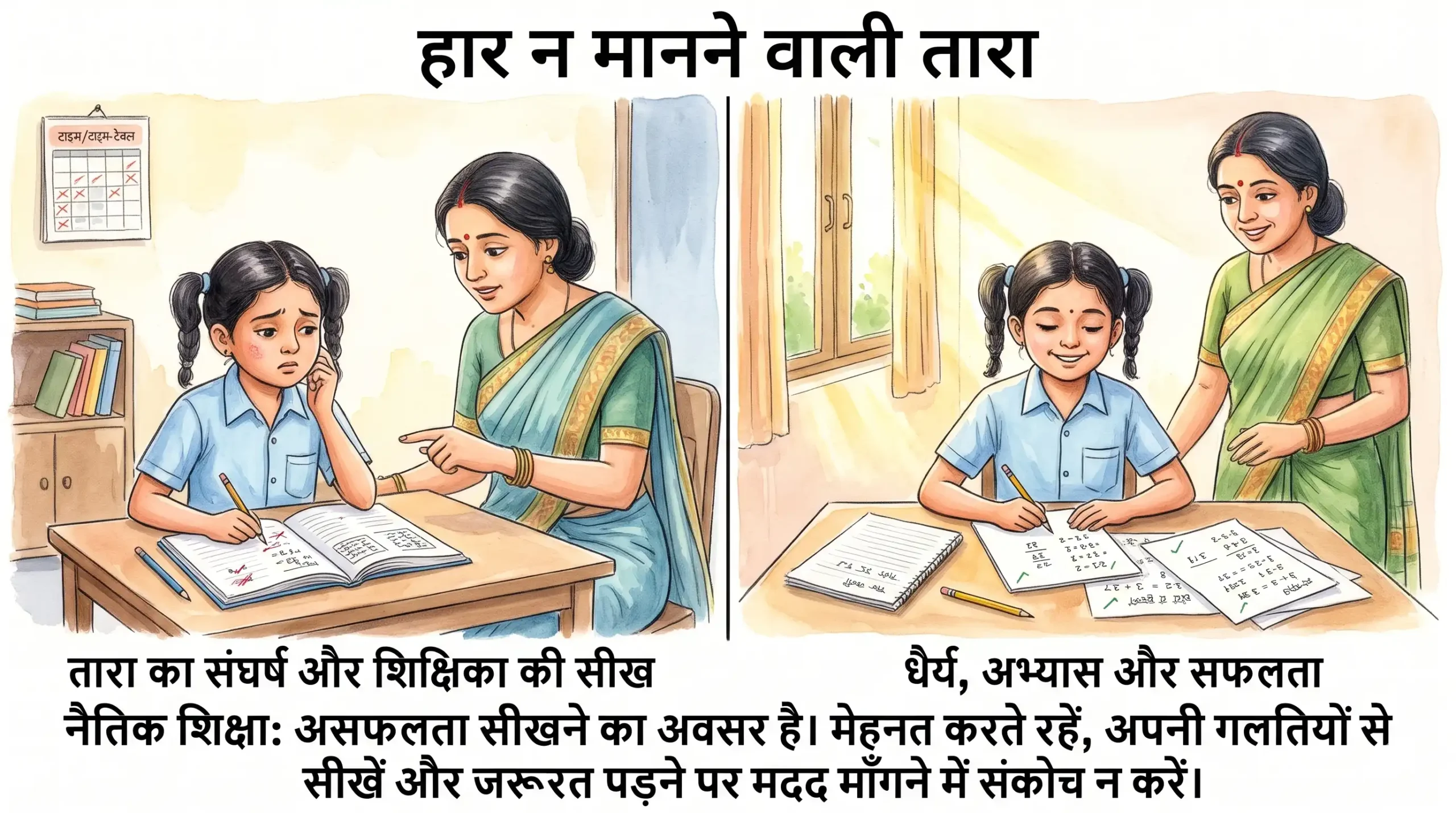 10 Best Hindi Moral Stories For Kids – बच्चों की 10 नैतिक कहानियाँ 11 हार न मानने वाली तारा